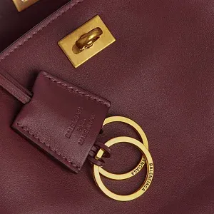 Balenciaga Сумка Rodeo мини формата Dark Burgundy - фото 7
