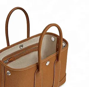 Hermès Сумка Neo Garden 23 Gold H Viking Negonda Palladium Hardware - фото 3