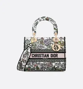 Dior Сумка Lady D-Lite среднего формата - фото 1