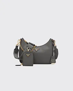 Prada Сумка Re-Edition 2005 Slate - фото 1