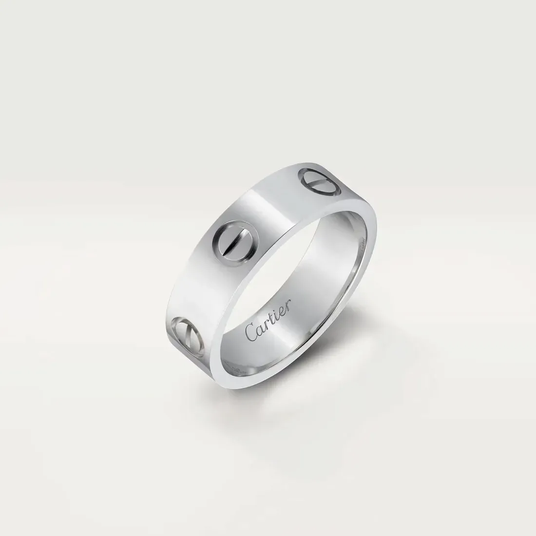 Cartier Кольцо Love Men Platinum - фото 4