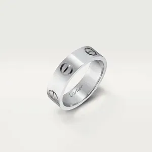 Cartier Кольцо Love Men Platinum - фото 4