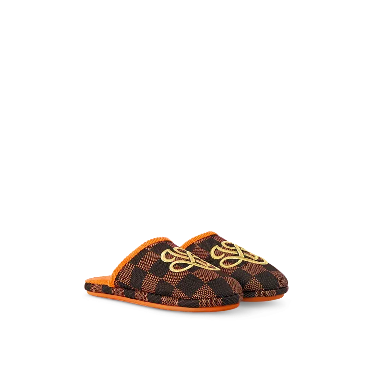 Тапочки LV Palace Louis Vuitton Orange - фото 1