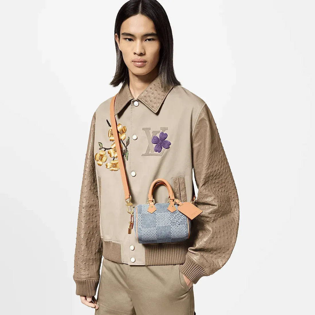 Louis Vuitton Сумка Speedy 18 с плечевым ремнем - фото 2