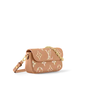 Louis Vuitton Мини-сумка Ivy на цепочке Arizona/Creme - фото 2