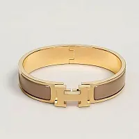 Hermès Браслет Clic H Chataigne - фото 1