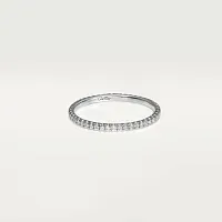 Cartier Обручальное кольцо с бриллиантовым паве Etincelle de 1,5 мм White Gold - фото 1