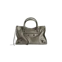 Balenciaga Сумка Le City среднего формата Army Green - фото 1