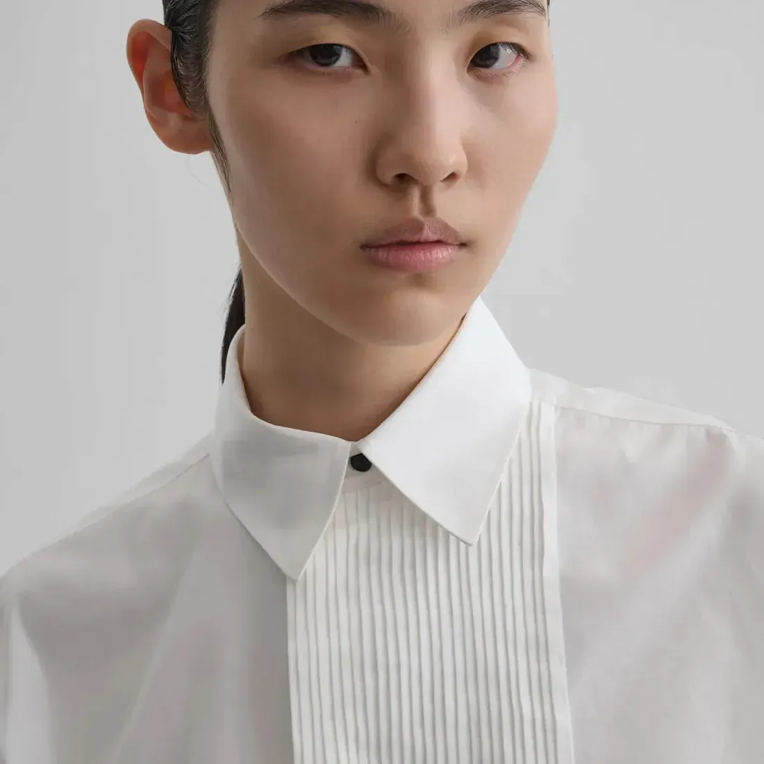 Phoebe Philo Свободная рубашка-смокинг - фото 4