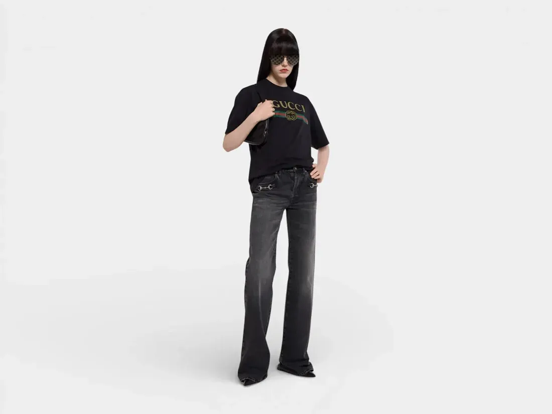Gucci Футболка La Famiglia Black - фото 2