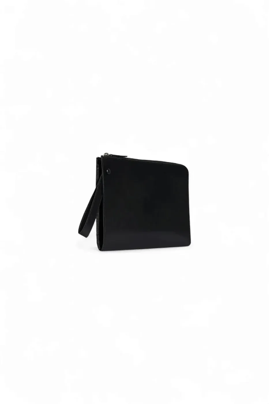The Row Сумка Medium Portfolio Wristlet Black из кожи Black - фото 3
