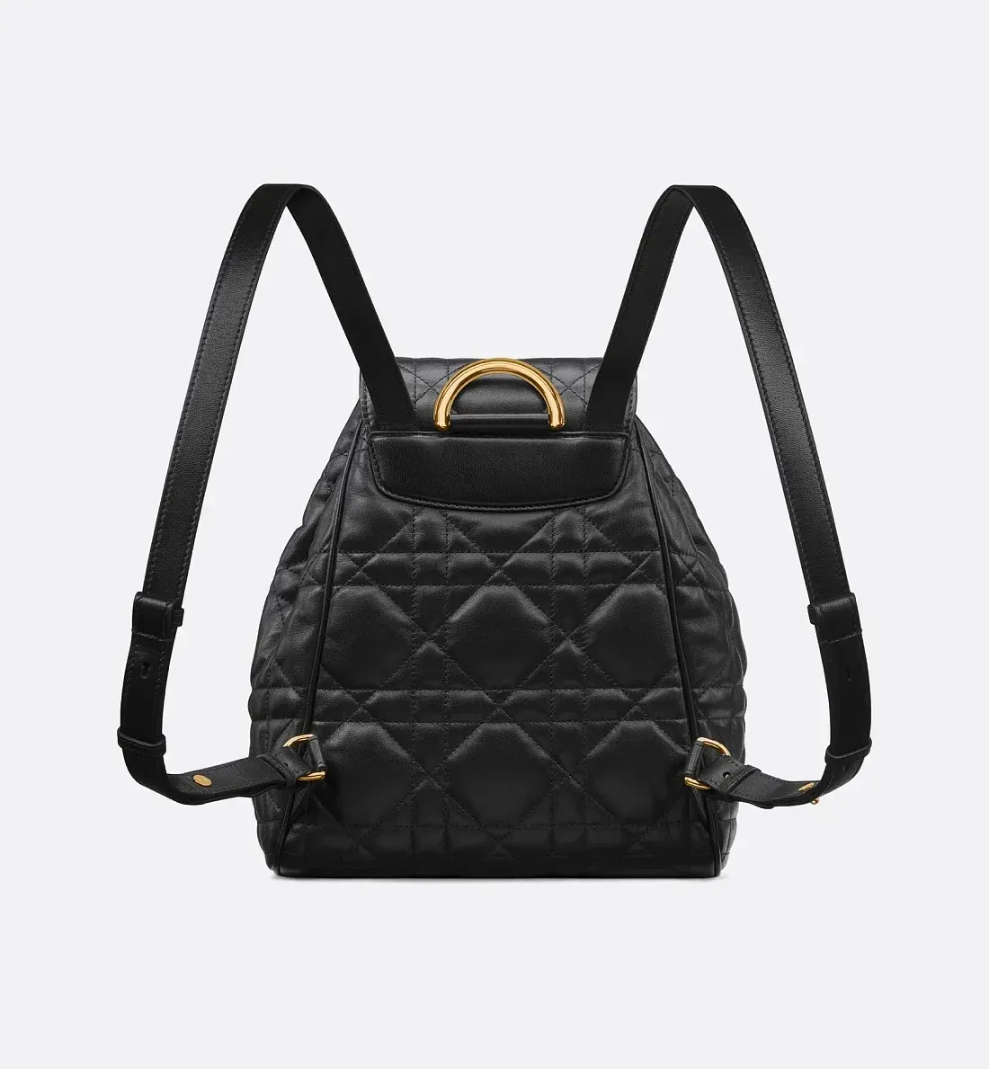 Dior Рюкзак Caro модель среднего формата Black - фото 5