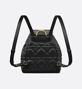 Dior Рюкзак Caro модель среднего формата Black - фото 5