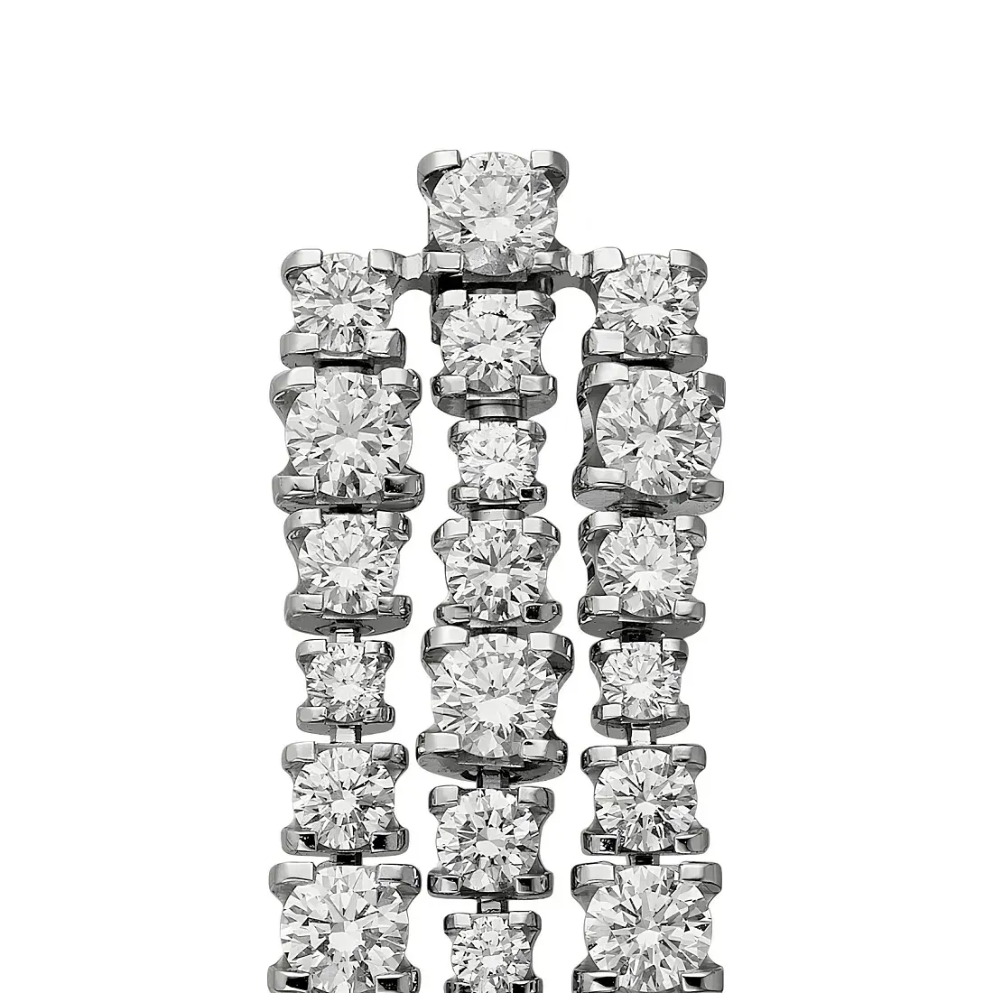 Cartier Серьги Lignes Essentielles earrings, brilliant-cut diamonds - фото 3