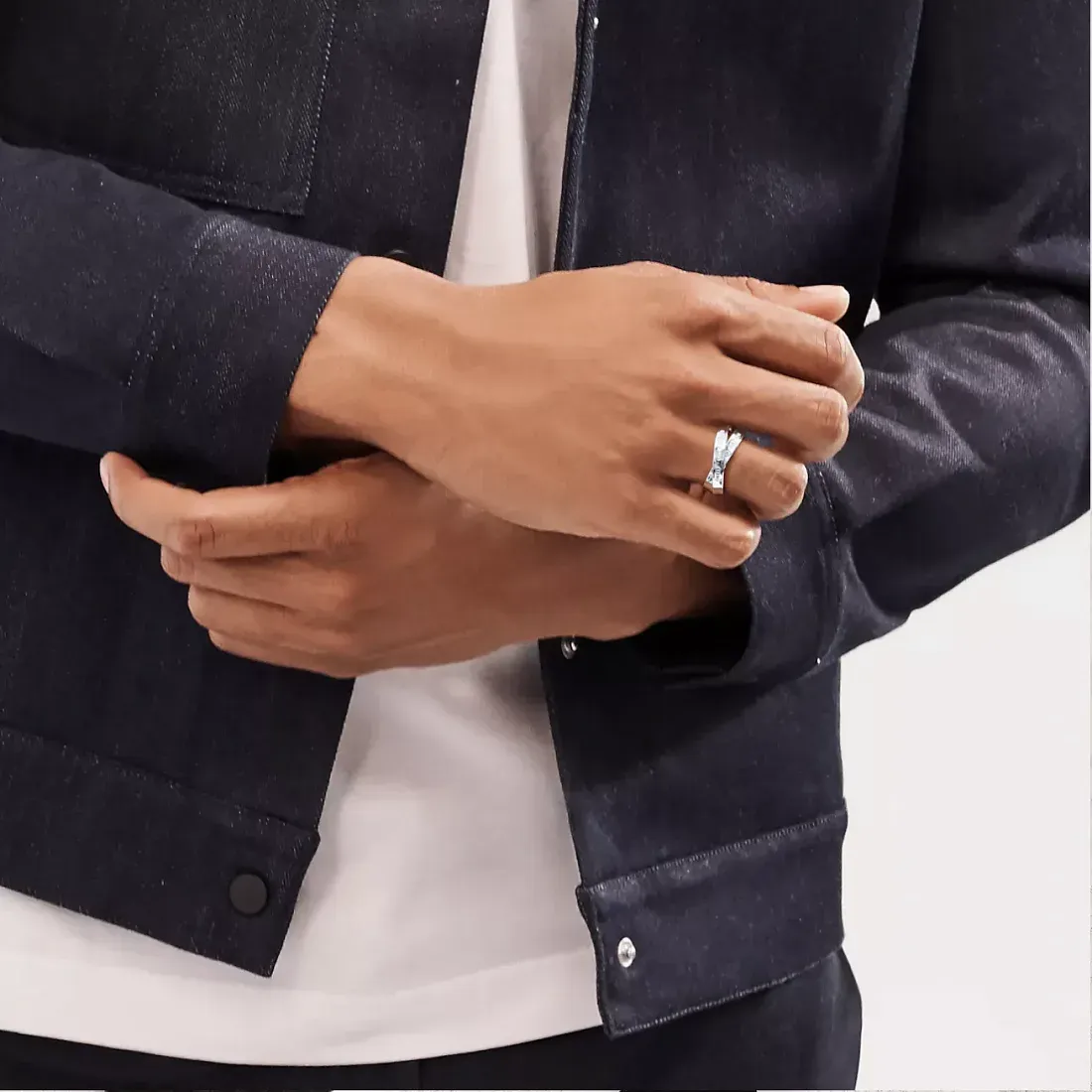 Tiffany & Co. Кольцо 1837 Interlocking Circles Ring in Silver - фото 3