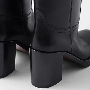 Prada Ботфорты из кожи - фото 7