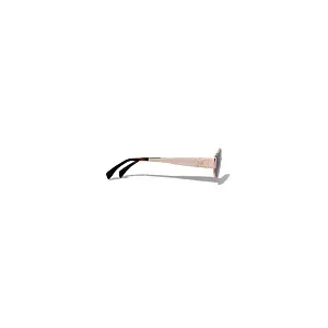 Celine Солнцезащитные очки Triomphe Metal 02 Rose Gold and Smoke - фото 3