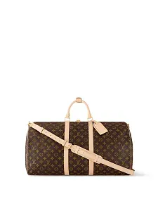Louis Vuitton Сумка Keepall 55 с плечевым ремнем - фото 1