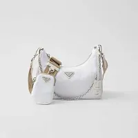 Prada Сумка Re-Edition 2005 из Re-Nylon White - фото 1