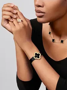 Van Cleef & Arpels Кольцо Vintage Alhambra Yellow Gold - фото 2