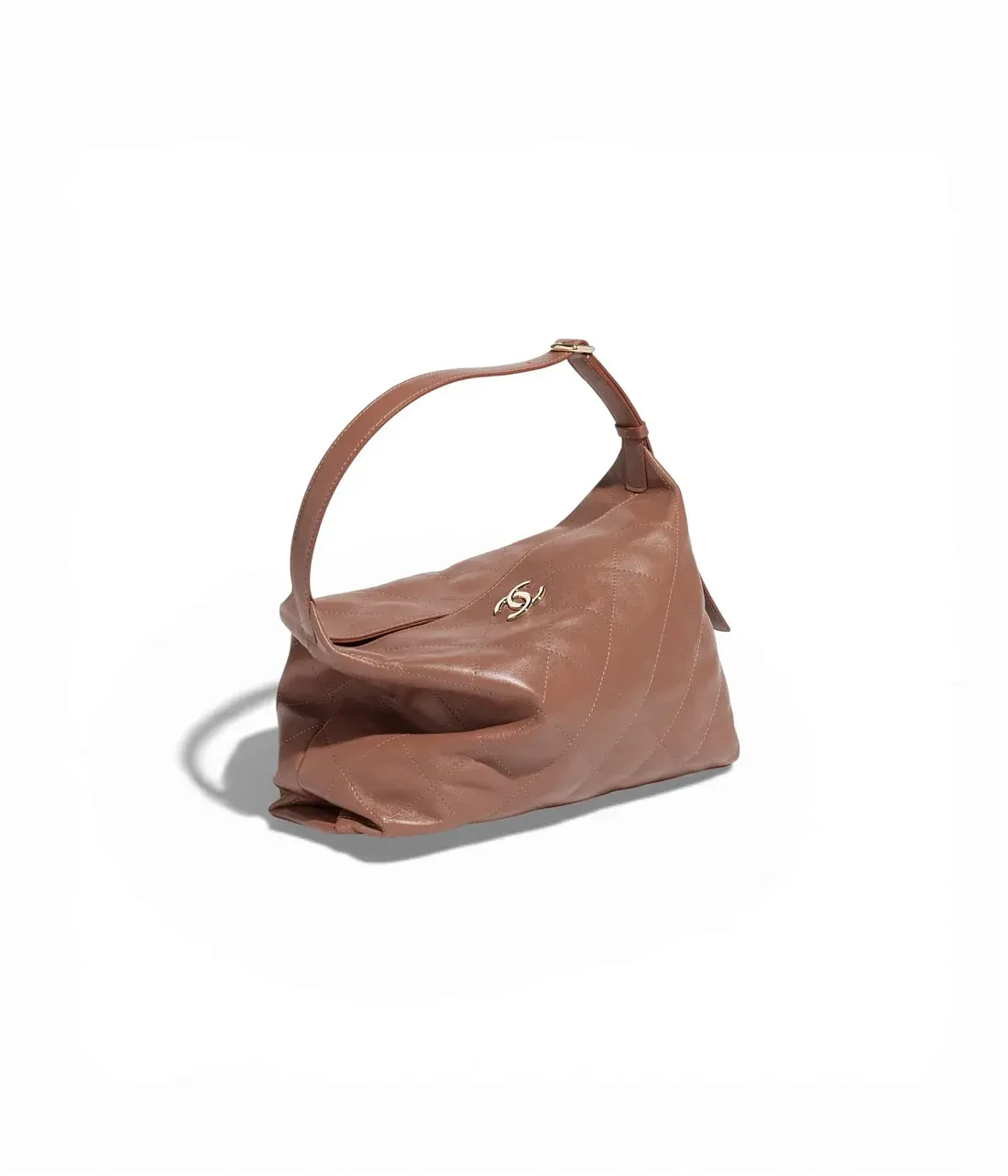 Chanel Сумка Maxi Sac Hobo Brown - фото 3
