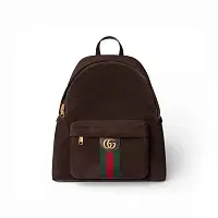 Gucci Рюкзак средний Ophidia Dark Brown - фото 1