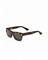 Saint Laurent Солнцезащитные очки SL 83 Medium Havana and Grey - фото 1