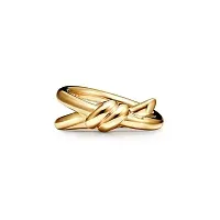 Tiffany & Co. Кольцо Knot Double Row Ring Yellow Gold - фото 1