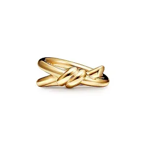 Tiffany & Co. Кольцо Knot Double Row Ring Yellow Gold - фото 1