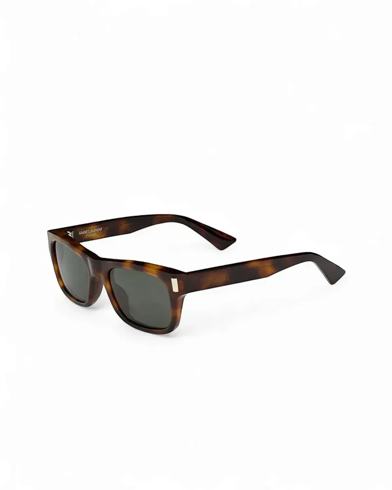 Солнцезащитные очки SL 83 Saint Laurent Medium Havana and Grey - фото 1