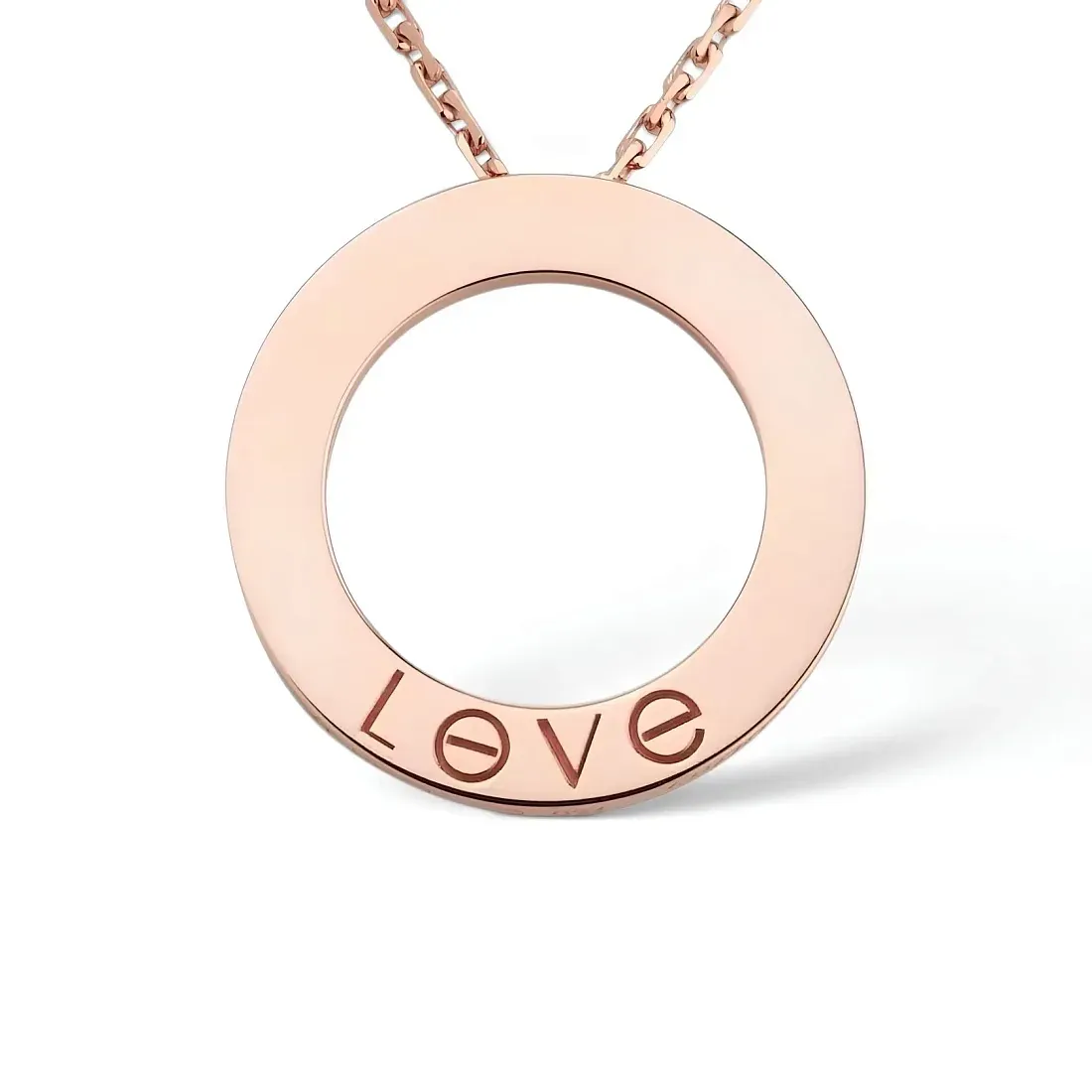 Cartier Кулон Love Men Rose Gold - фото 4