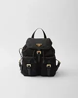 Prada Маленький рюкзак Re-Edition 1978 из нейлона Re-Nylon Black - фото 1
