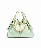 Chanel Маленькая сумка 25 Light Green - фото 1