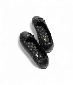 Chanel Кожаные балетки Black - фото 2