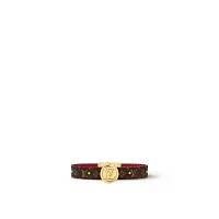 Louis Vuitton Двухсторонний браслет Circle Monogram Rouge - фото 1