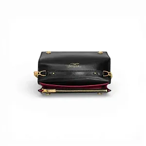 Schiaparelli Клатч Pochette Chaine Bouche Moulee Noir - фото 3