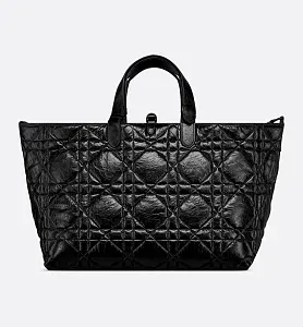 Dior Сумка Toujours crinkled calfskin большого формата - фото 4