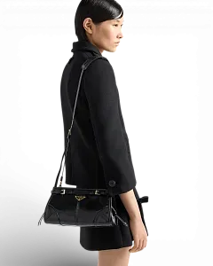 Prada Сумка Bonnie small leather shoulder - фото 2