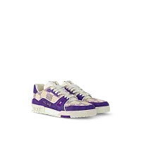 Louis Vuitton Кроссовки LV Trainer Purple - фото 1