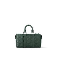 Louis Vuitton Сумка Keepall 25 с плечевым ремнем Dark Green - фото 1