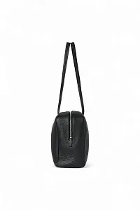 The Row Сумка Astra Bowling Deep Brown из кожи Black - фото 3