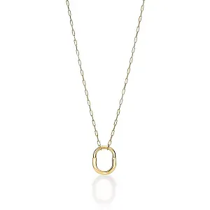 Tiffany & Co. Подвеска Lock Medium Pendant Yellow Gold - фото 1
