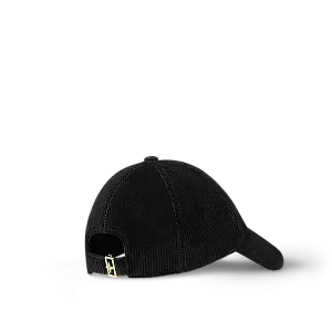 Louis Vuitton Бейсболка LV Signature из вельвета Black - фото 2