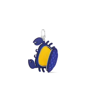 Louis Vuitton Аксессуар для сумки Crab Indigo Blue - фото 2
