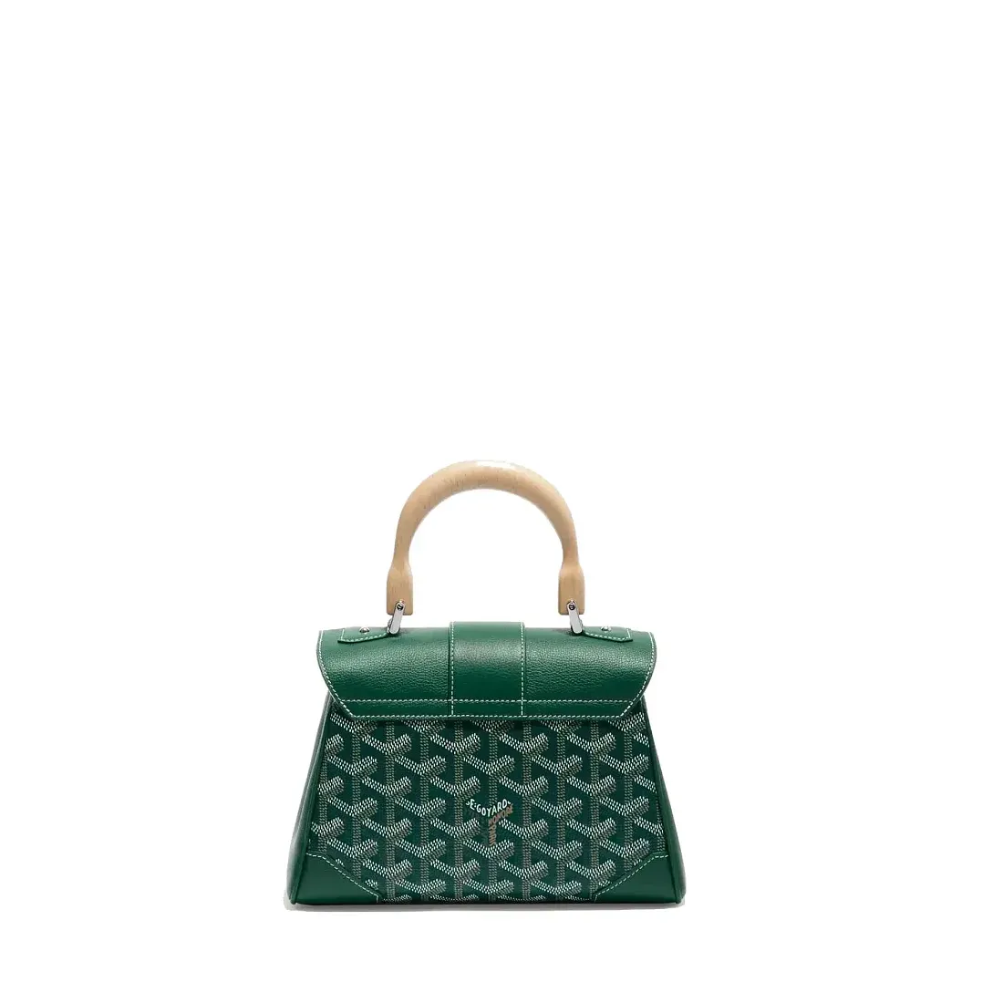 Goyard Мини-сумка Saigon Souple Green - фото 4