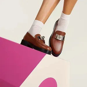 Hermès Лоферы Hot Gold - фото 2