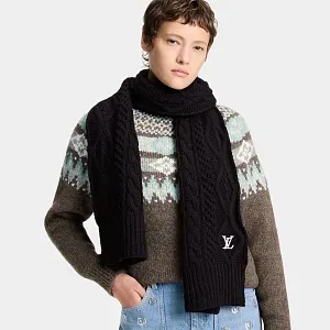 Louis Vuitton Шарф LV Black - фото 2