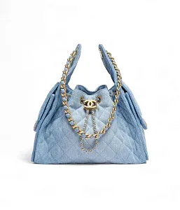 Chanel Маленькая сумка 25 Blue - фото 1