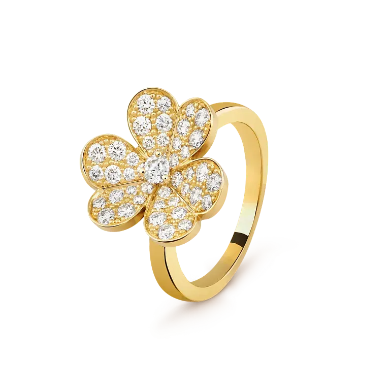 VAN CLEEF AND ARPELS Кольцо Frivole Van Cleef & Arpels Yellow Gold - фото 1