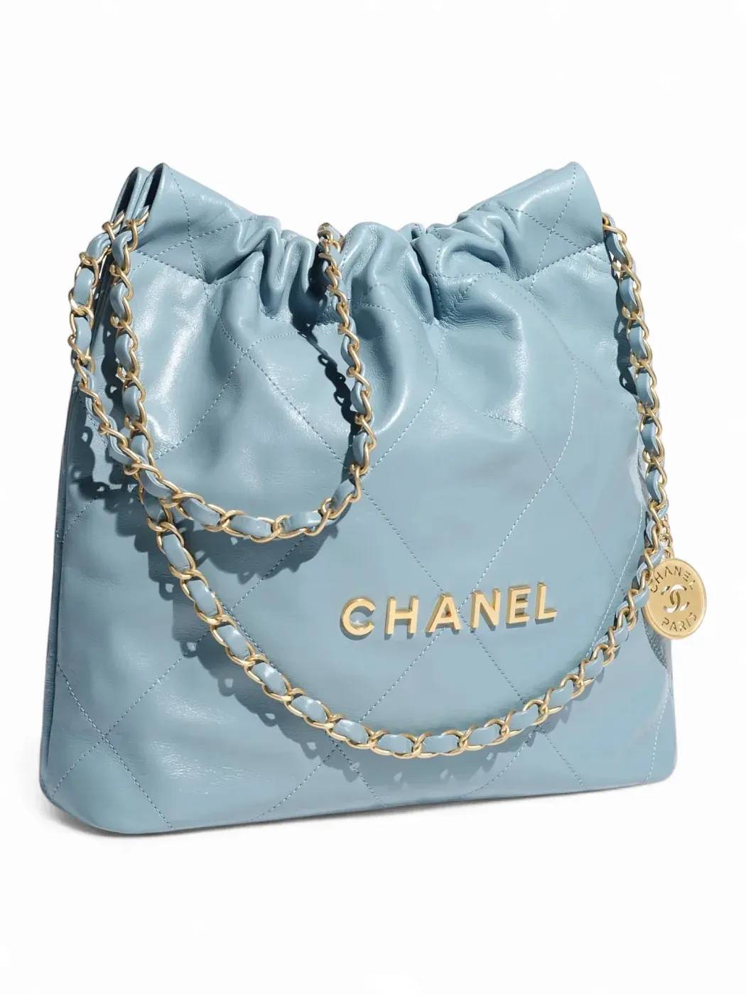 Chanel Сумка Mini 22 Bleu - фото 3